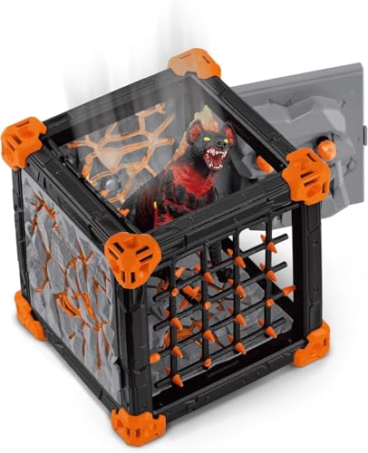 Detalle de Schleich 42674 BattleCave Hiena de Lava — 27 piezas