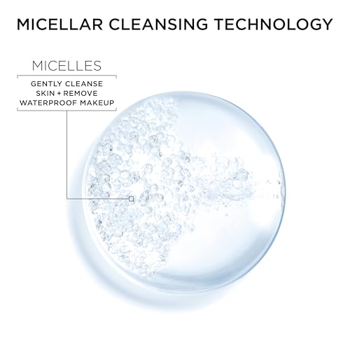 Detalle de Garnier Micellar Water for Waterproof Makeup – Hydrating Cleanser & Remover for Sensitive Skin (400 mL)