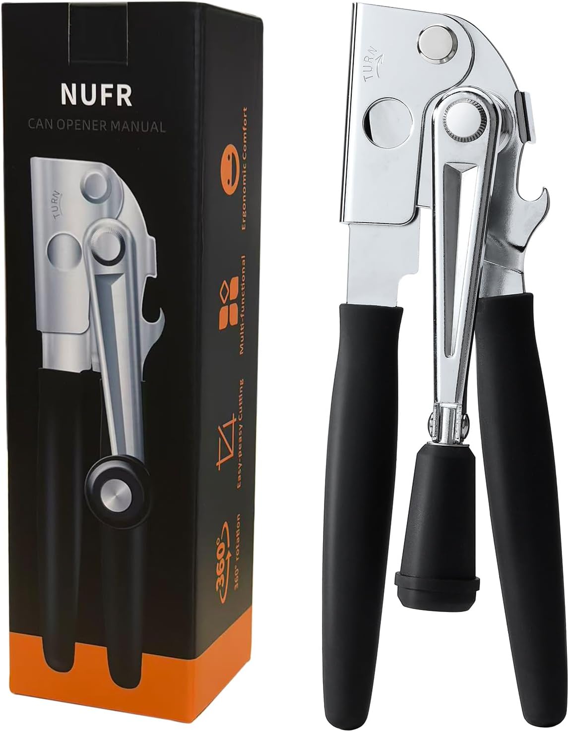 Detalle de NUFR Manual Crank Can Opener ⚙