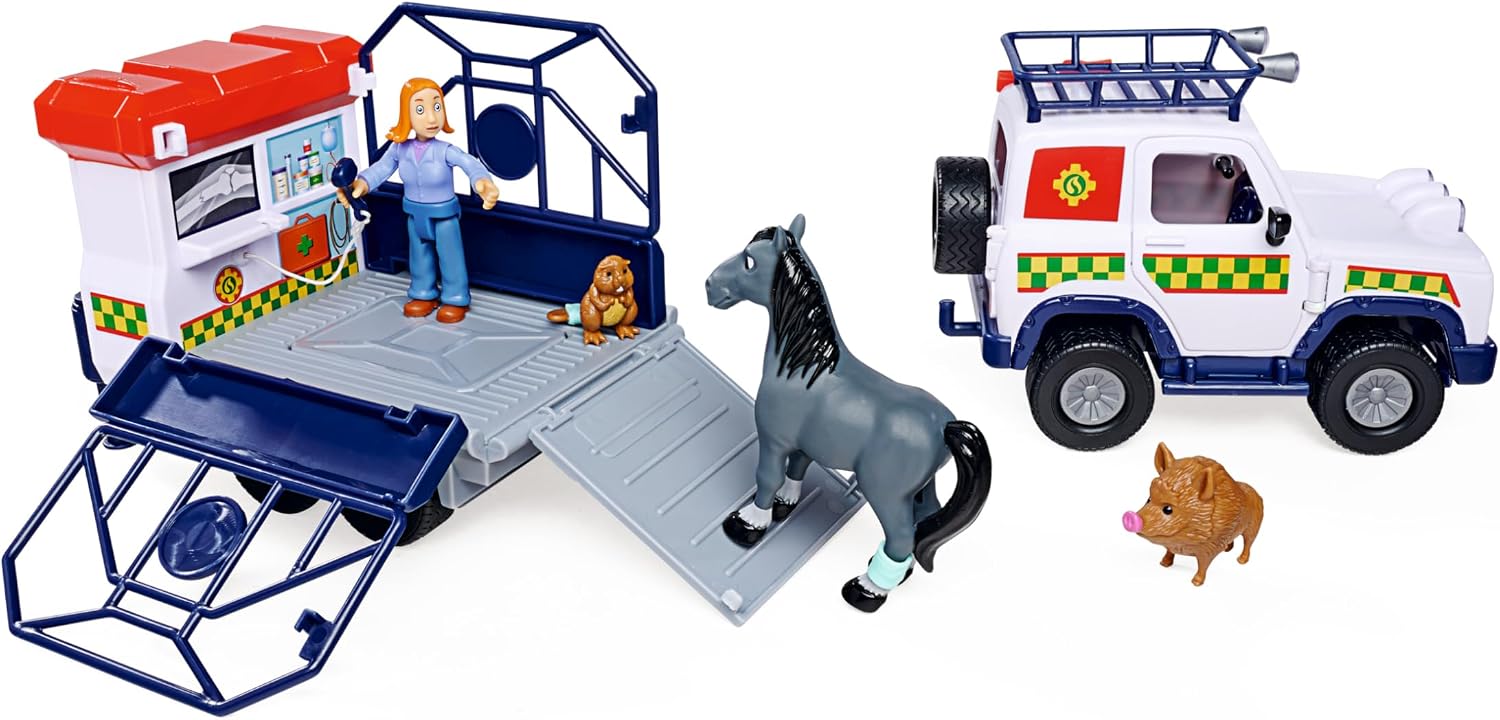 Thumbnail 1 de Simba Feuerwehrmann Sam Tierrettung 34 cm