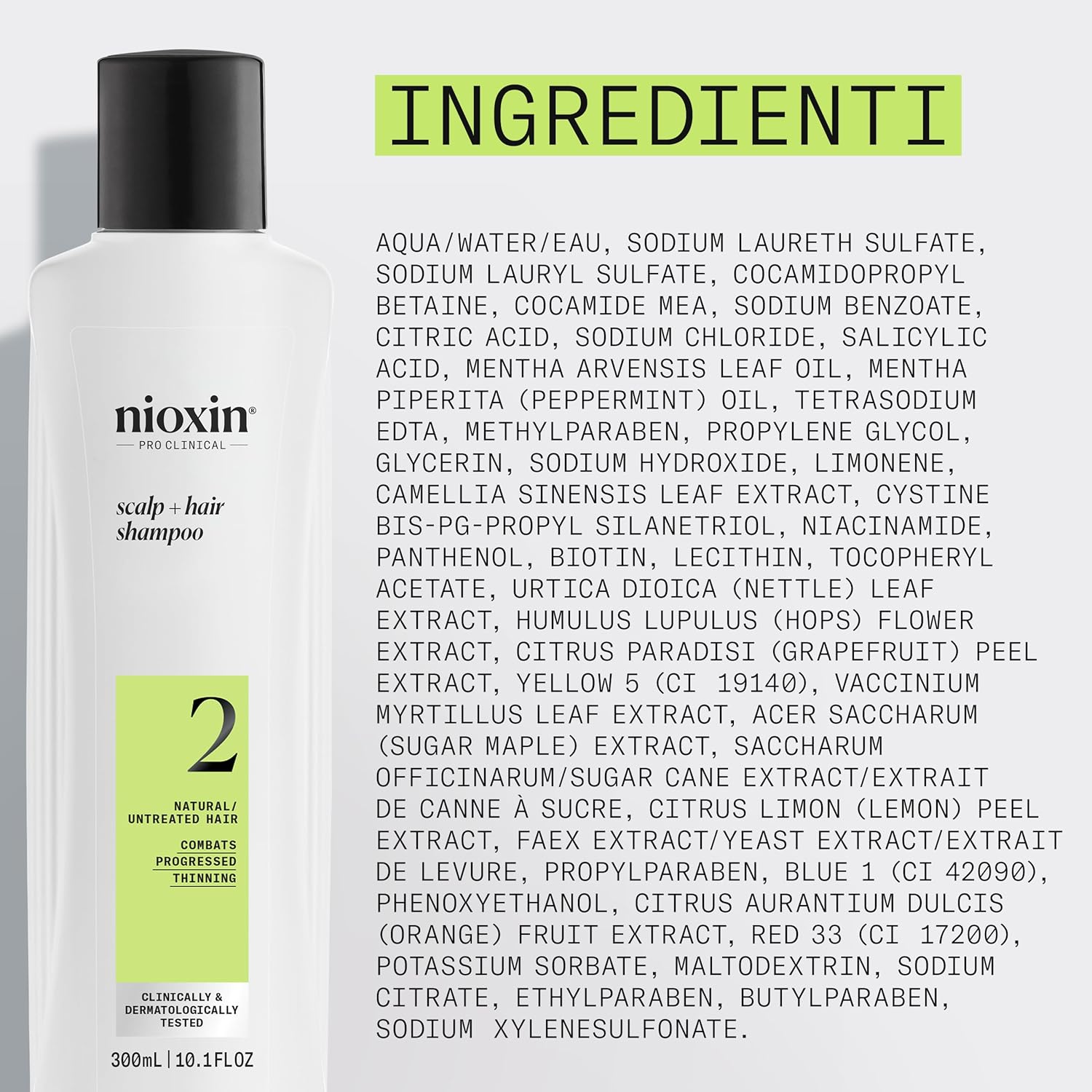Thumbnail 6 de Nioxin Scalp + Hair Thickening Sistema 2: shampoo fortificante, balsamo e trattamento cuoio capelluto per capelli naturali