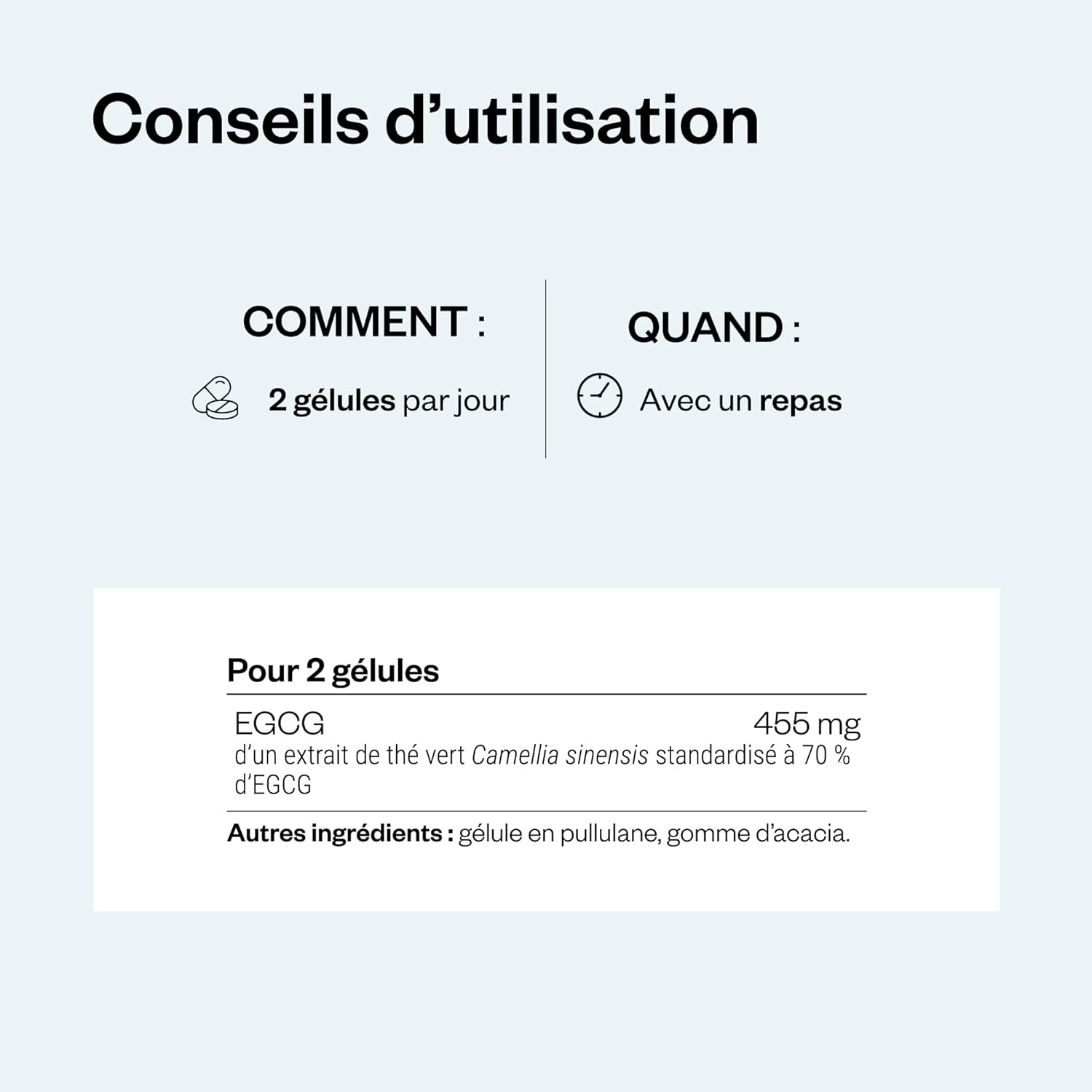 Thumbnail 5 de SUPERSMART EGCG (thé vert) 70% d’EGCg – complément vegan, sans gluten