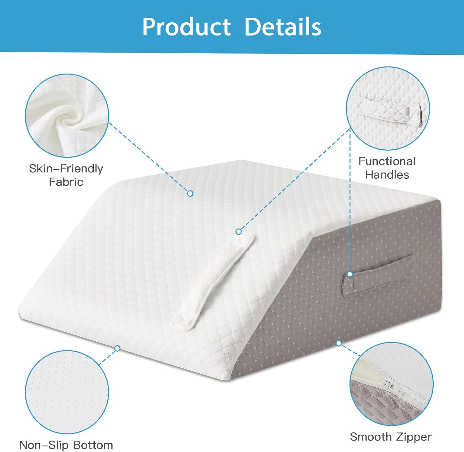 Detalle 1 de MEGCXIT Leg Pillow 23.6 in