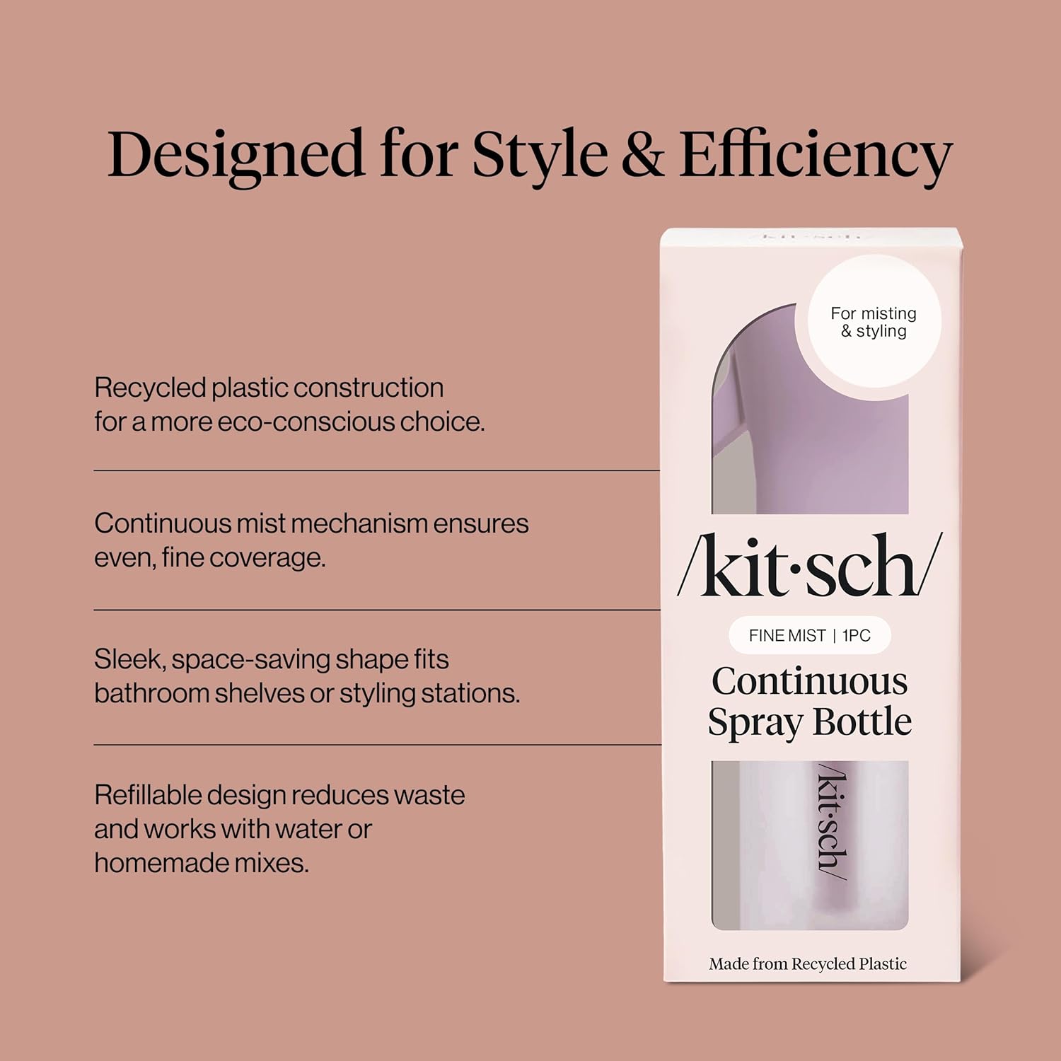 Thumbnail 2 de Kitsch Continuous Spray Bottle 150ml