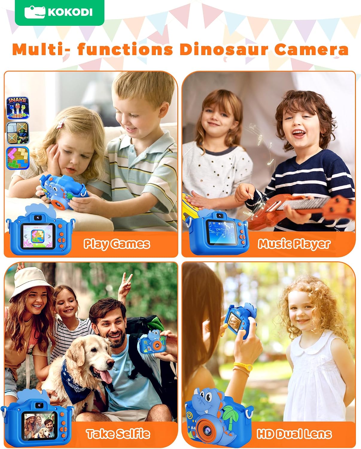 Thumbnail 4 de KOKODI Kids Camera 1080P for Ages 3–12