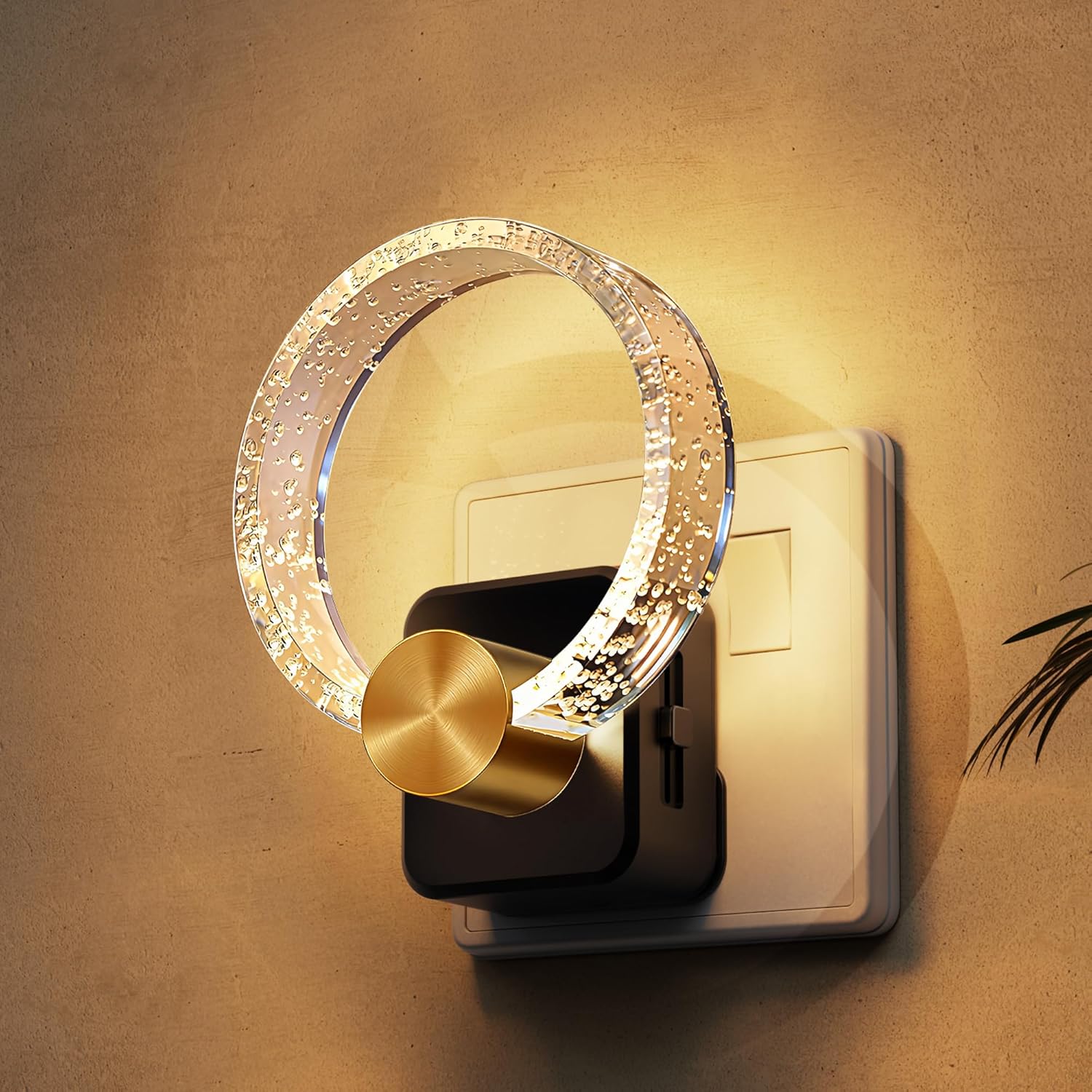 Detalle de LOHAS-LED Rotatable Plug-in Night Light with Dusk-to-Dawn Sensor