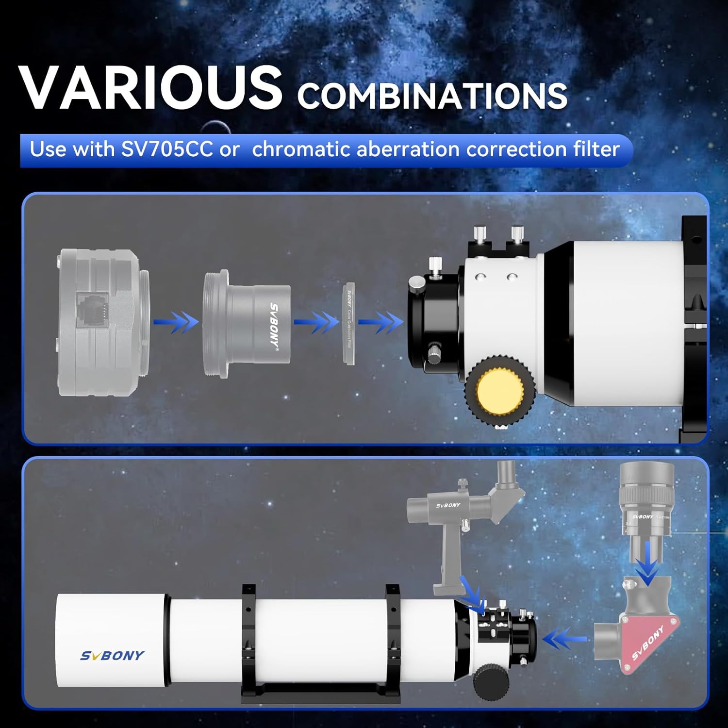 Thumbnail 6 de SVBONY SV48P 102mm Refractor Telescope