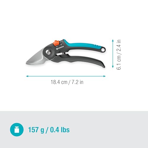 Thumbnail 7 de Gardena PremiumCut Gartenschere, Bypass-Schnitt – Frisches Holz bis 22 mm, ergonomische Griffe, PowerCoating-Klingen
