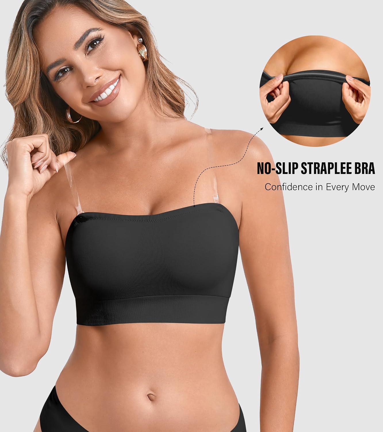 Thumbnail 2 de DEANGELMON strapless bandeau bra with push up