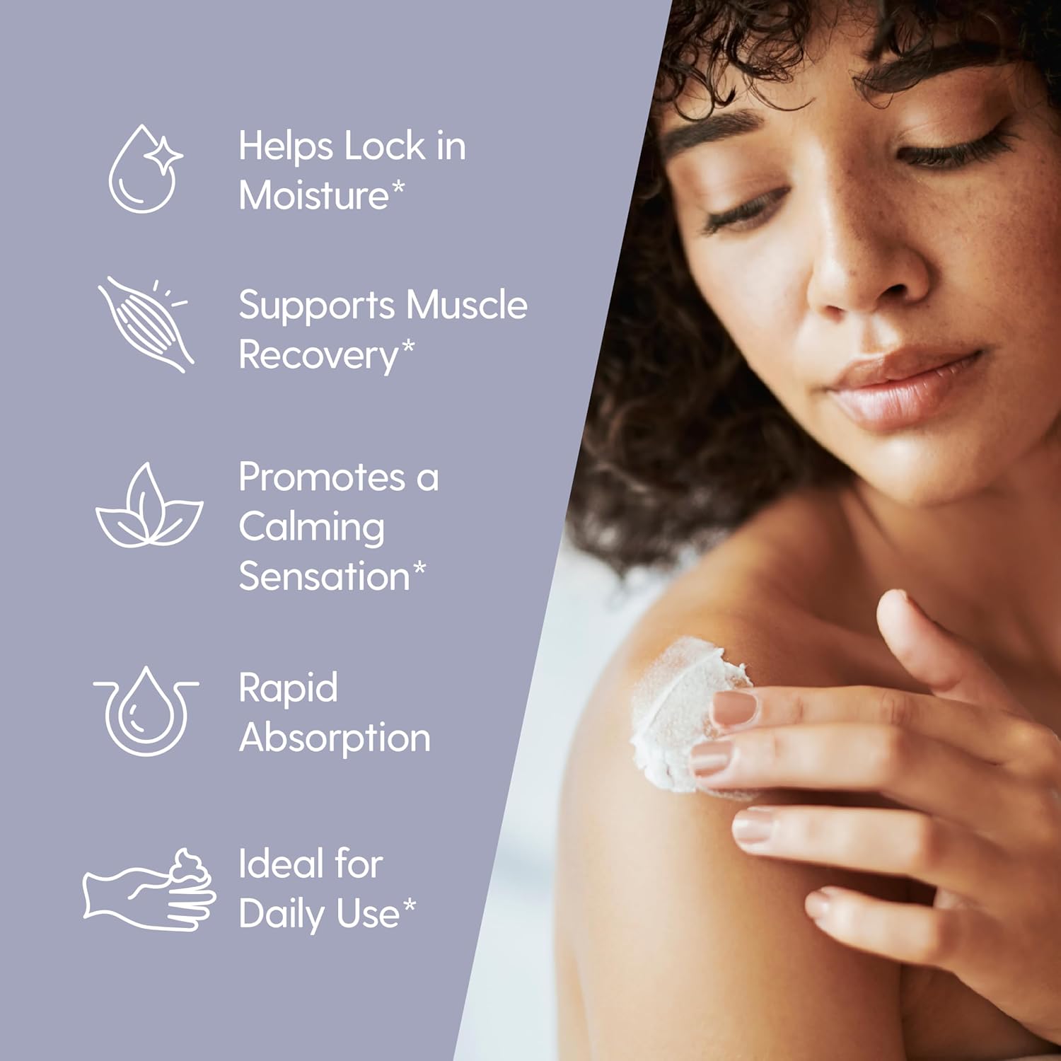 Thumbnail 5 de Lavender & Chamomile Magnesium Lotion by M3 — Sleep Support, Rapid-Absorption Relief for Leg Cramps and Sore Feet