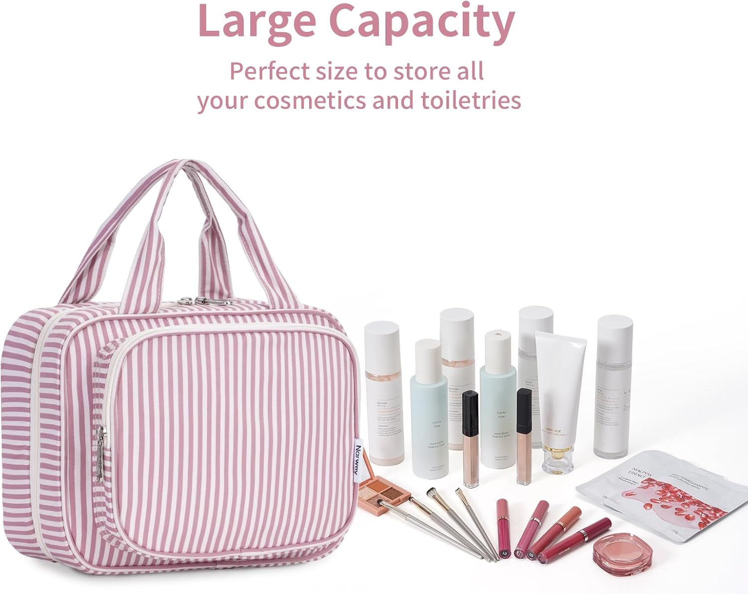 Thumbnail 5 de Narwey Hanging Travel Toiletry Bag for Women
