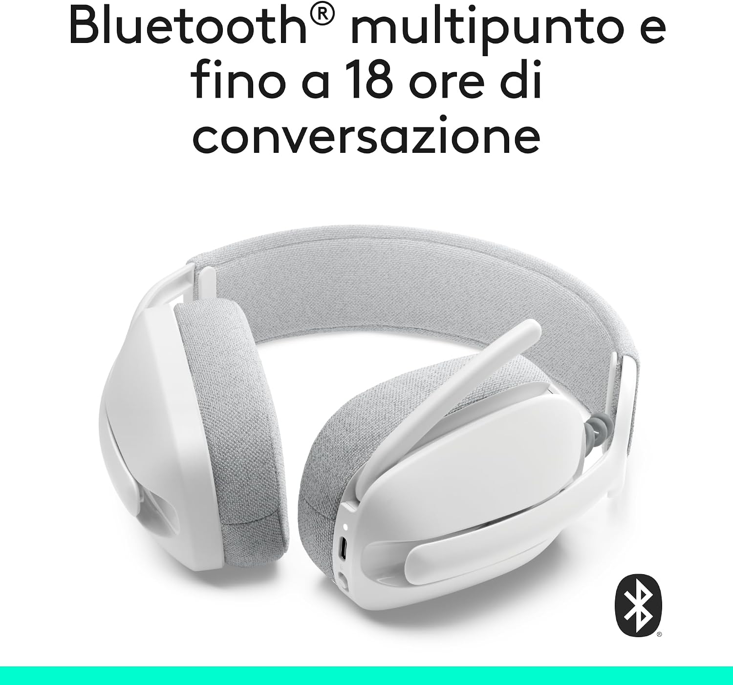Thumbnail 6 de Logitech Zone Vibe 100 cuffie wireless over-ear leggere