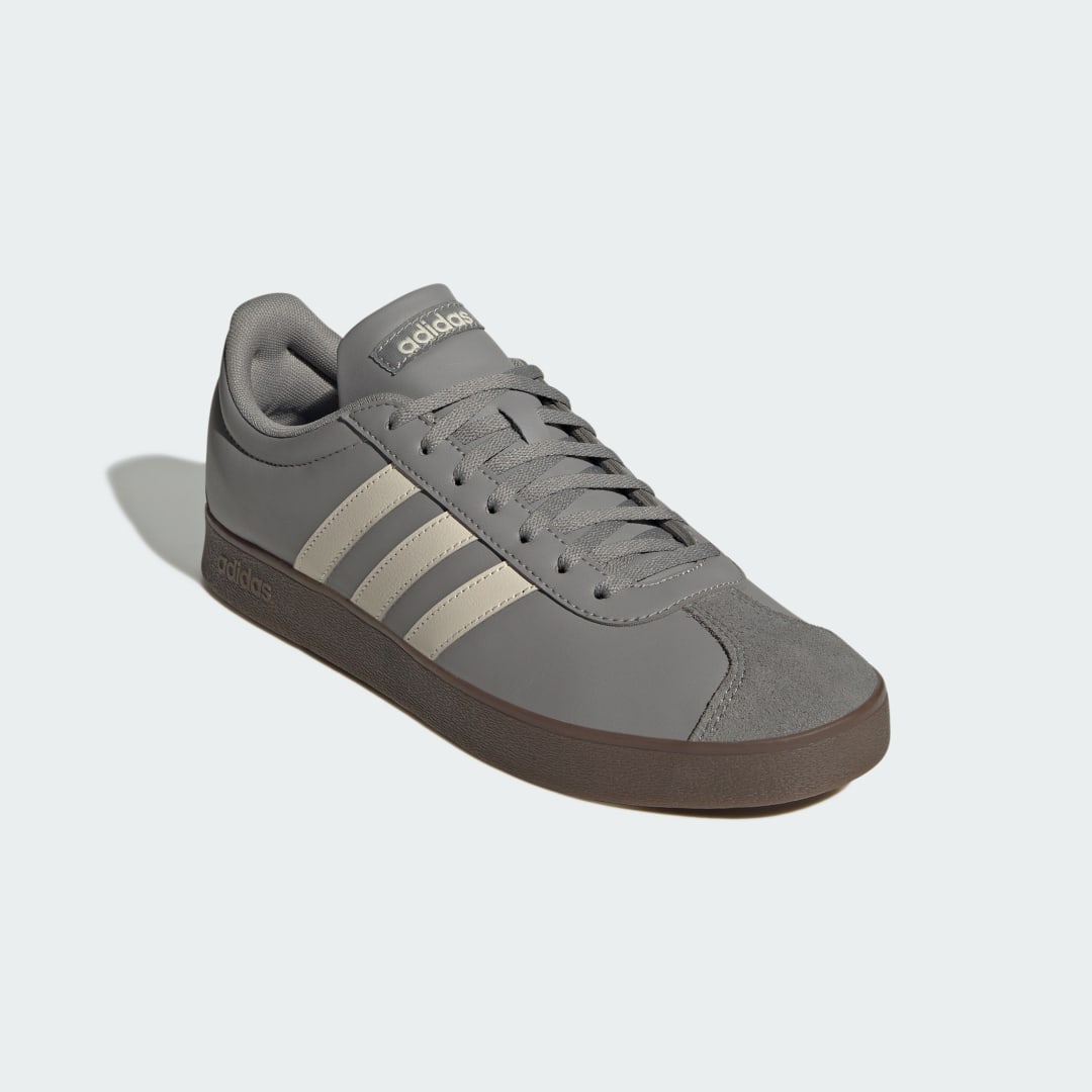 Thumbnail 3 de Adidas Zapatilla VL Court Base gris: estilo casual y libertad de movimiento