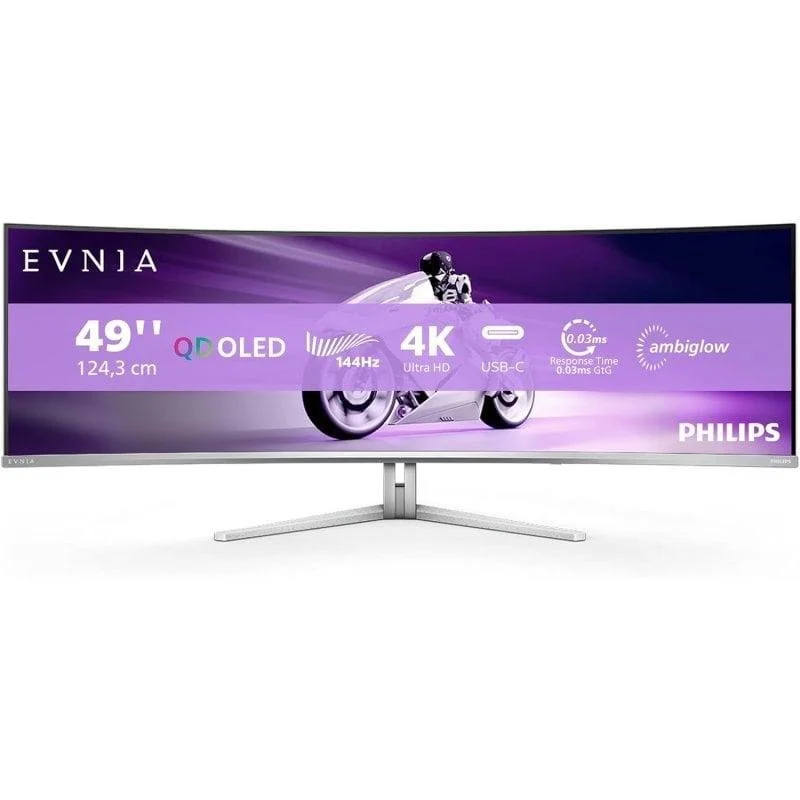 Detalle de Philips Evnia 8000 monitor QD OLED 48,9" 144 Hz