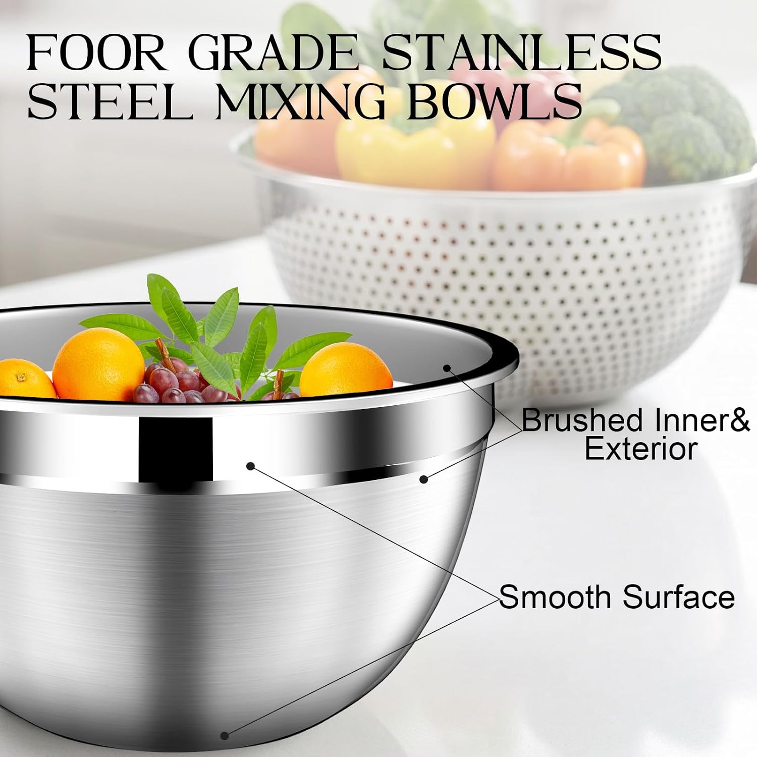 Thumbnail 6 de DUTZUN Mixing Bowls 4.5QT 🍽