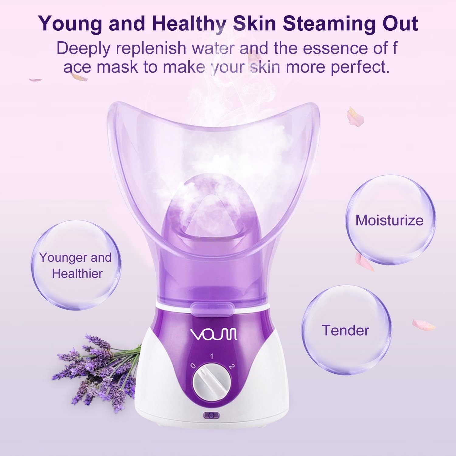 Detalle 2 de VOUM Facial Steamer 80ml Warm Mist