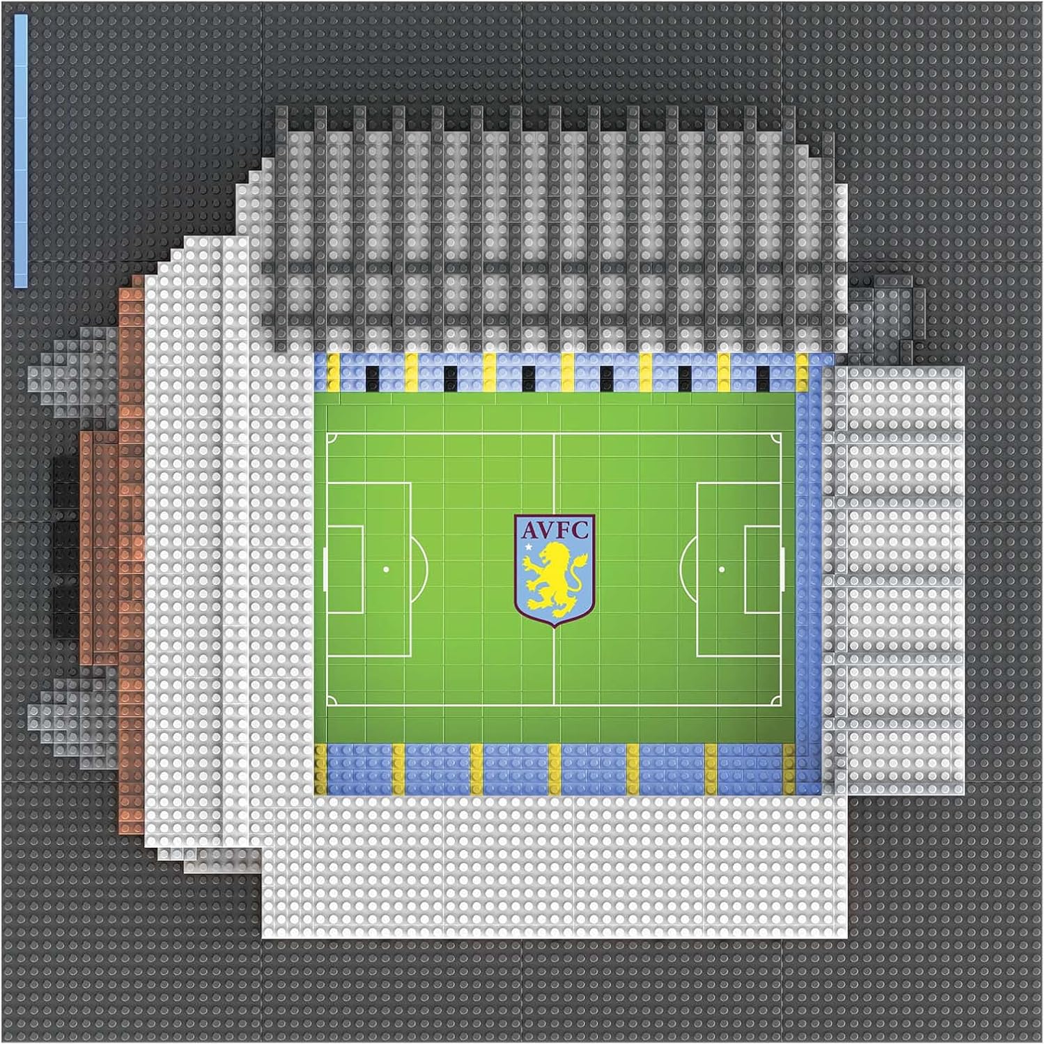 Thumbnail 2 de FOCO Aston Villa FC BRXLZ Villa Park – stadion 3D z 3151 elementów