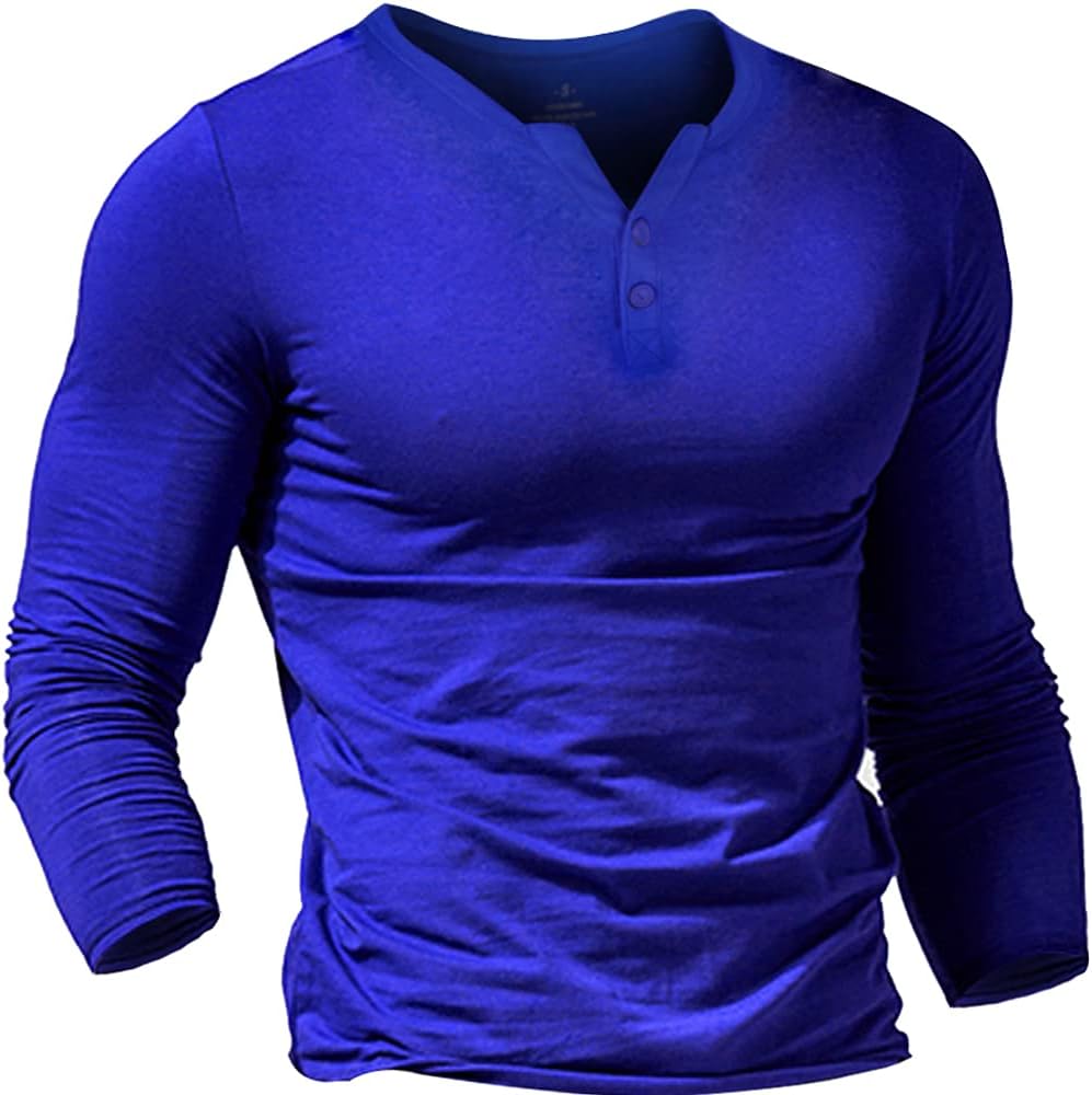 Thumbnail 5 de Muscle Alive Henley T-Shirt 35,4–39,4