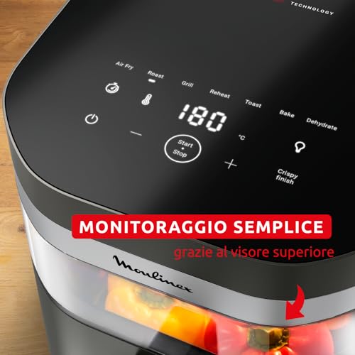 Thumbnail 5 de Moulinex Easy Fry Infrared EZ832H: Friggitrice ad Aria da 7 L con Tecnologia a Infrarossi