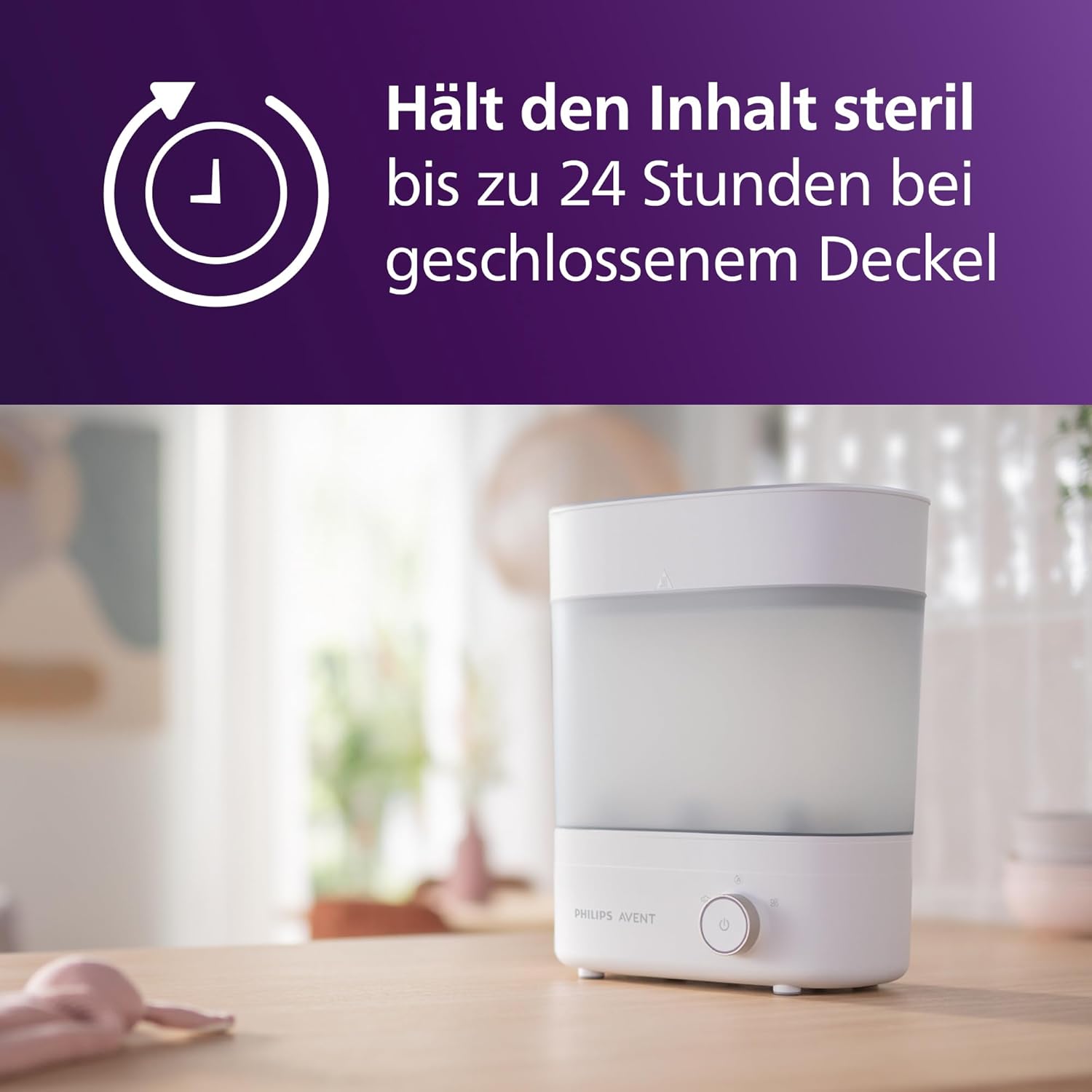 Detalle 2 de Philips AVENT SCF293/00 Babyfläschchen-Sterilisator 6