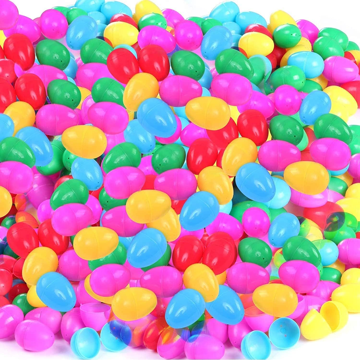 NEWBEA 2000 Easter Eggs 2.4 Inch Assorted Colors