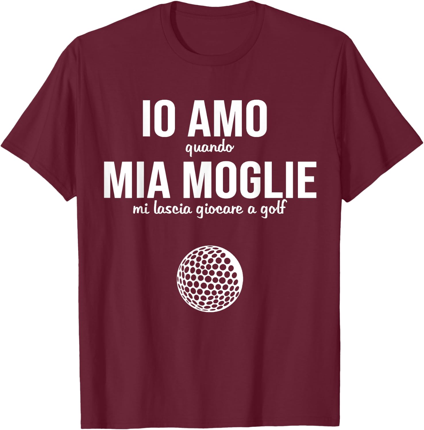 Detalle 2 de Maglietta da golf Divertente Golfisti Regali