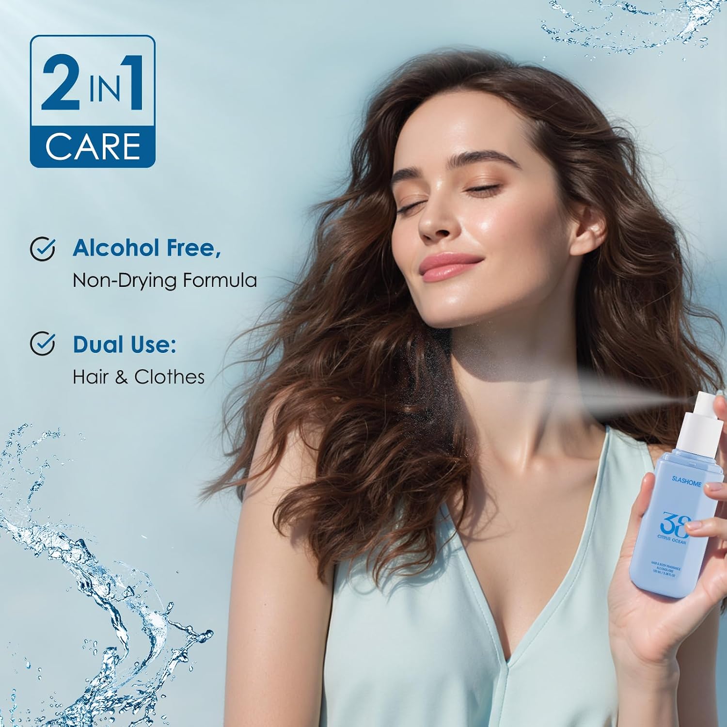 Thumbnail 1 de Citrus Ocean Hair Perfume and Body Mist, Alcohol-Free, 100mL