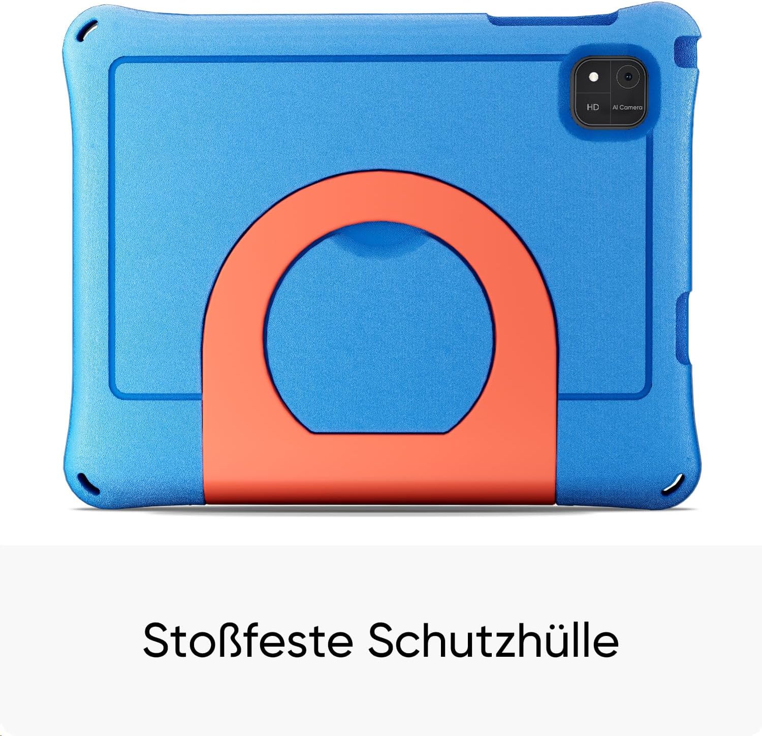 Detalle de Kinder Tablet 10,1 Zoll mit Android 16, 30GB RAM, 64GB Speicher, 1TB microSD inkl. Eva Case – sicher & vielseitig