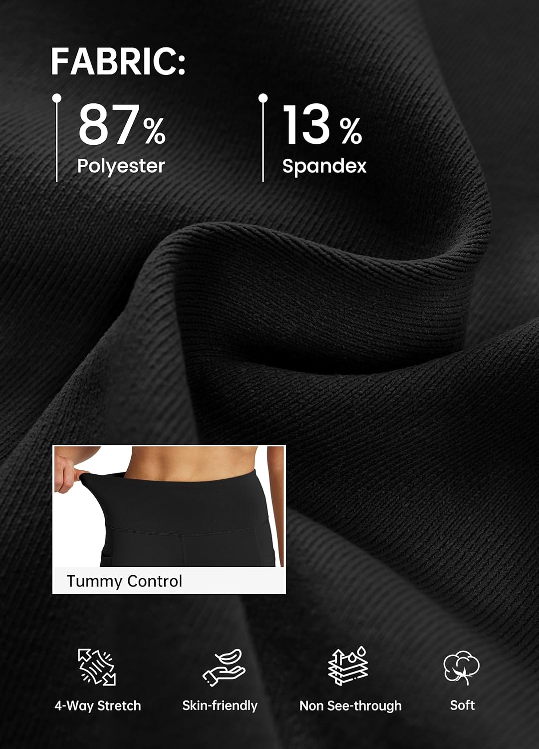 Thumbnail 3 de Willit Women’s Flare Yoga Pants (High Waist, Tummy Control) with Pockets — 27/29/31/33" Inseam Options