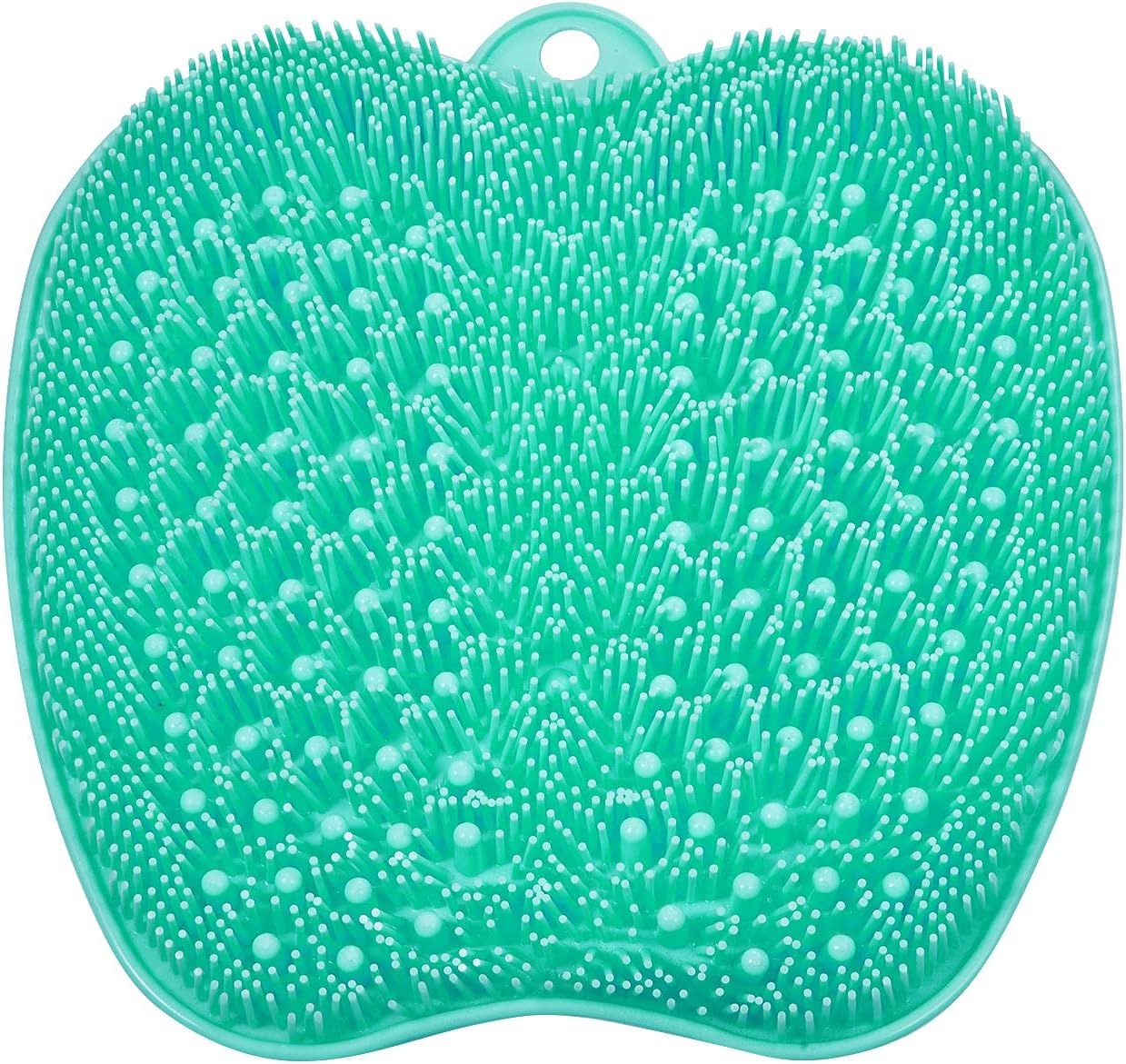 Detalle de BESKAR FS-900 Shower Foot Scrubber Mat with Bristles and Suction Cups