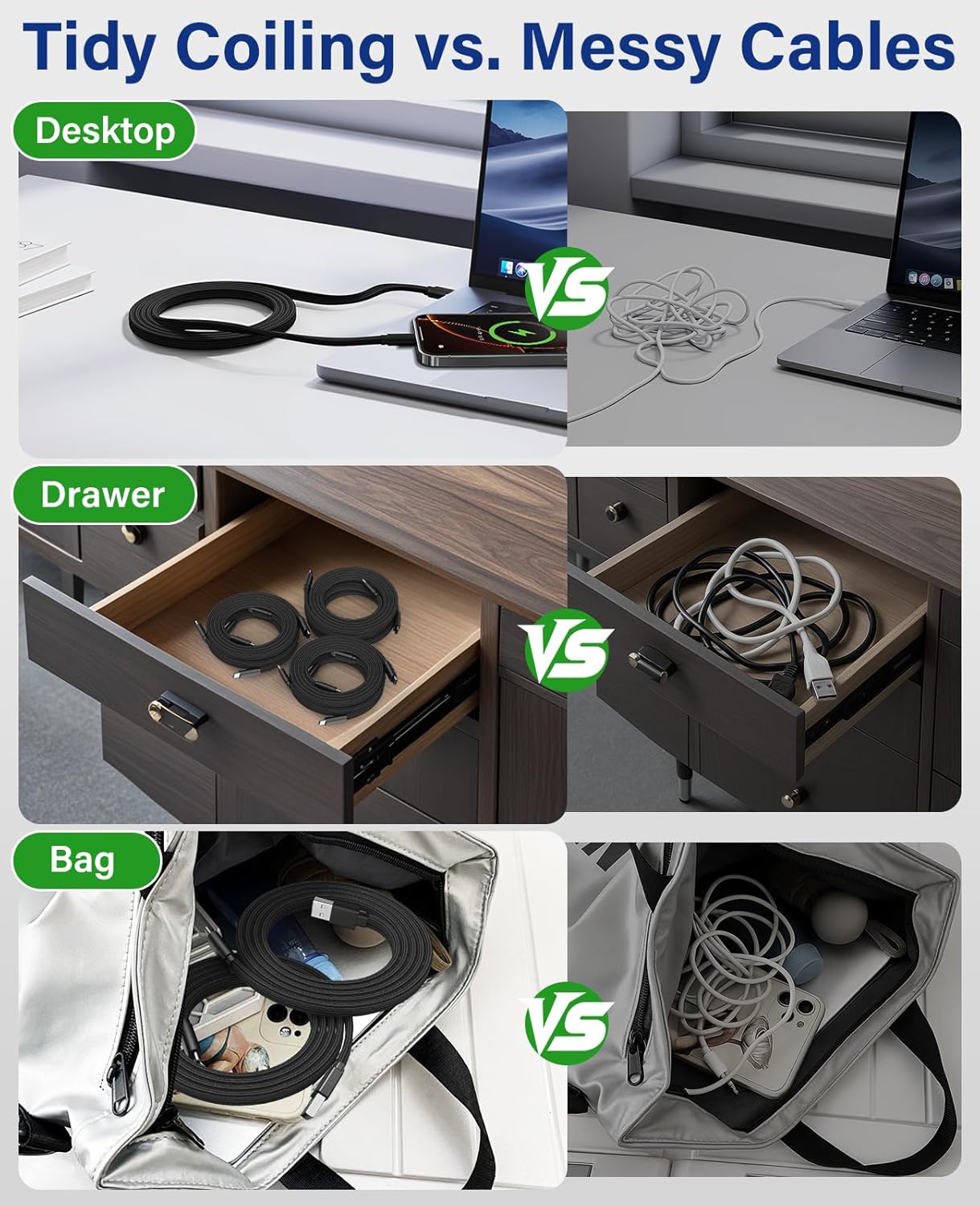 Thumbnail 5 de Magtame Cavo magnetico USB A–C 1 m