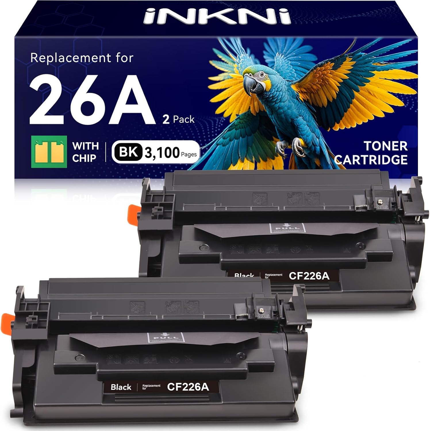 Detalle de InkNI compatible toner cartridge 26A