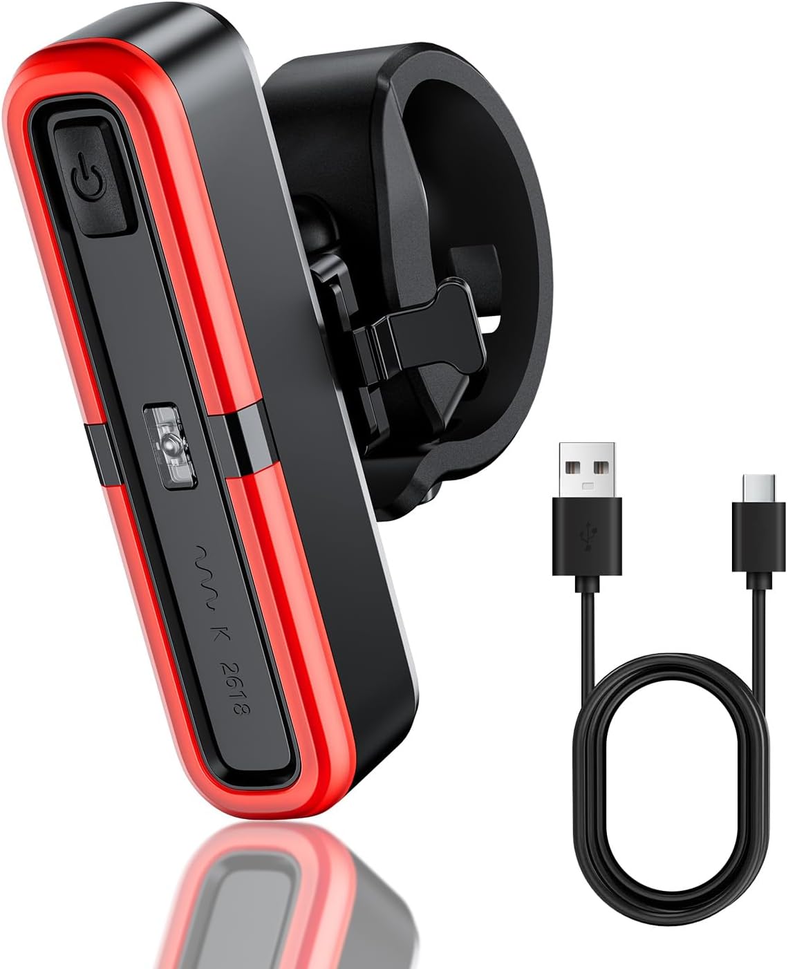 OnMeto Fahrrad Rücklicht Bremsblink USB-C