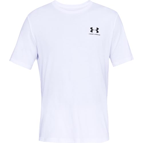 Thumbnail 5 de Under Armour Ua Sportstyle Lc Ss Camiseta Blanco para Hombre 🏋