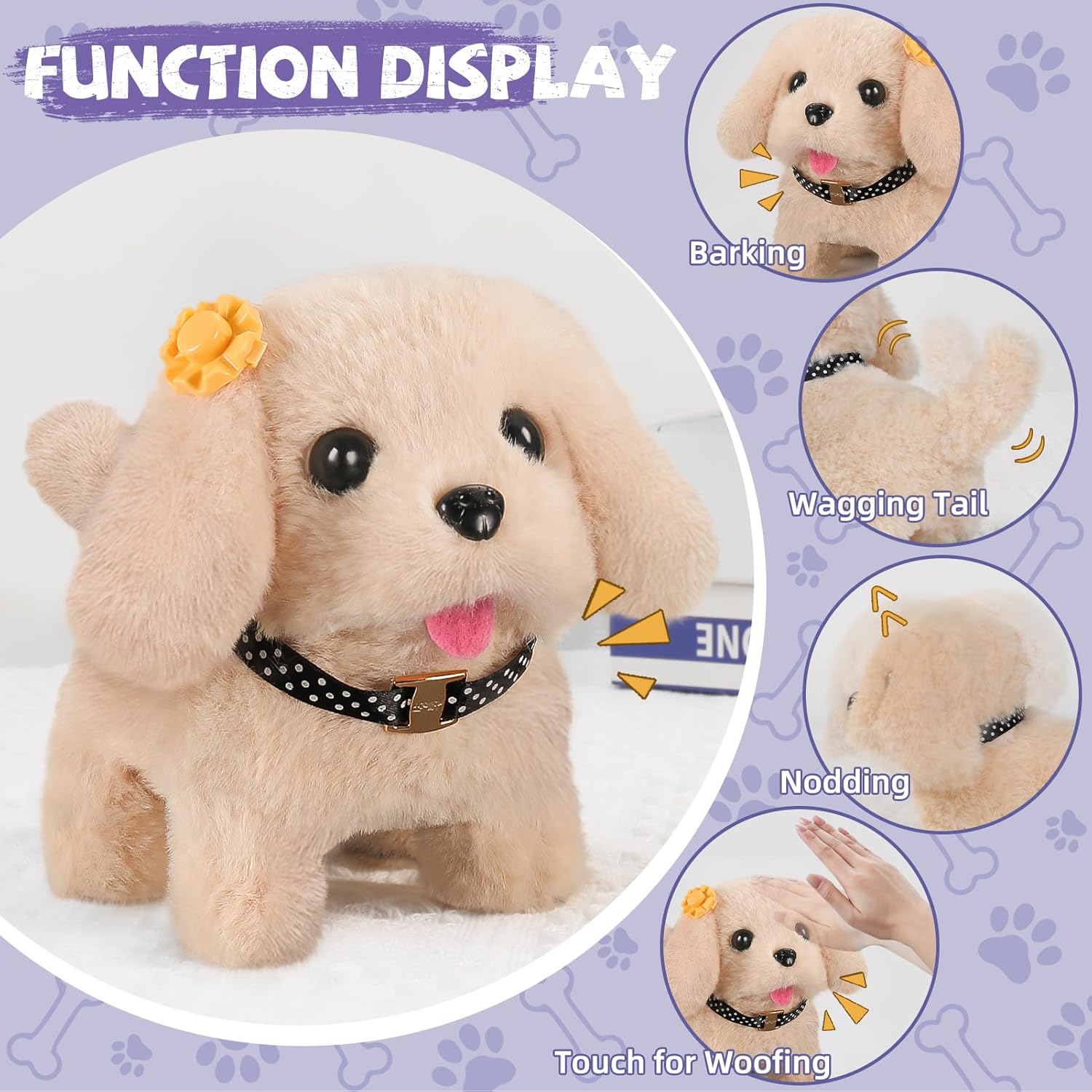 Thumbnail 4 de Vanvimen 16-piece Robot Dog Toy