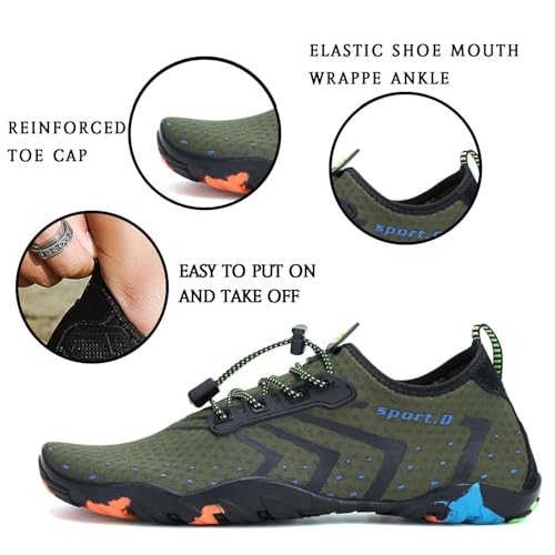 Detalle de SAGUARO Water Shoes for Women and Men: Quick-Dry Aqua Shoes for Beach, Swim and Surf