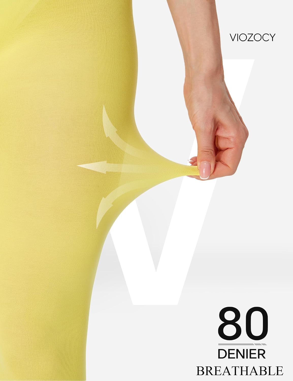 Thumbnail 4 de Viozocy Medias Mujer 80 deniers Cintura Alta