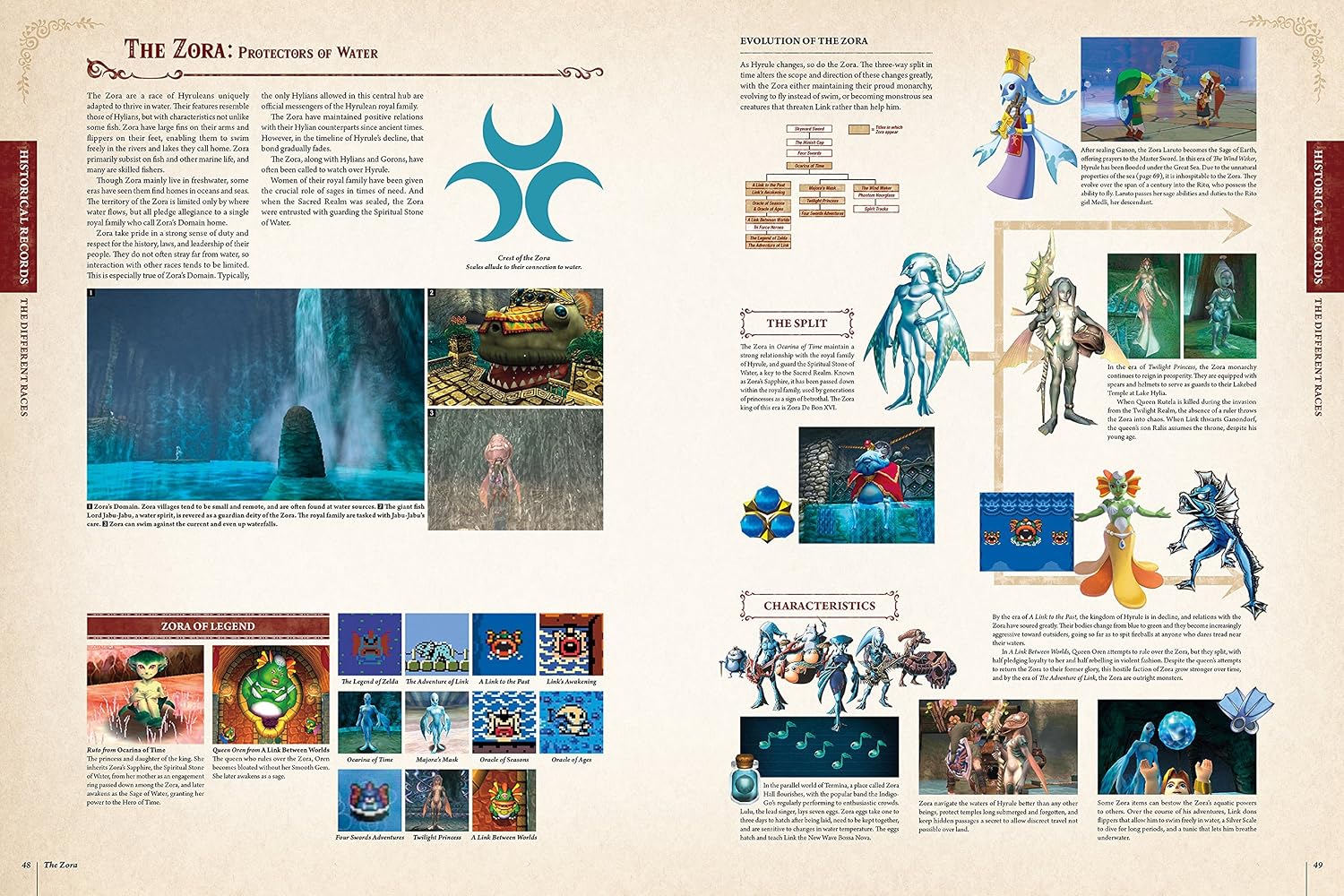 Thumbnail 2 de Dark Horse The Legend of Zelda Encyclopedia, naslagboek van 328 pagina’s