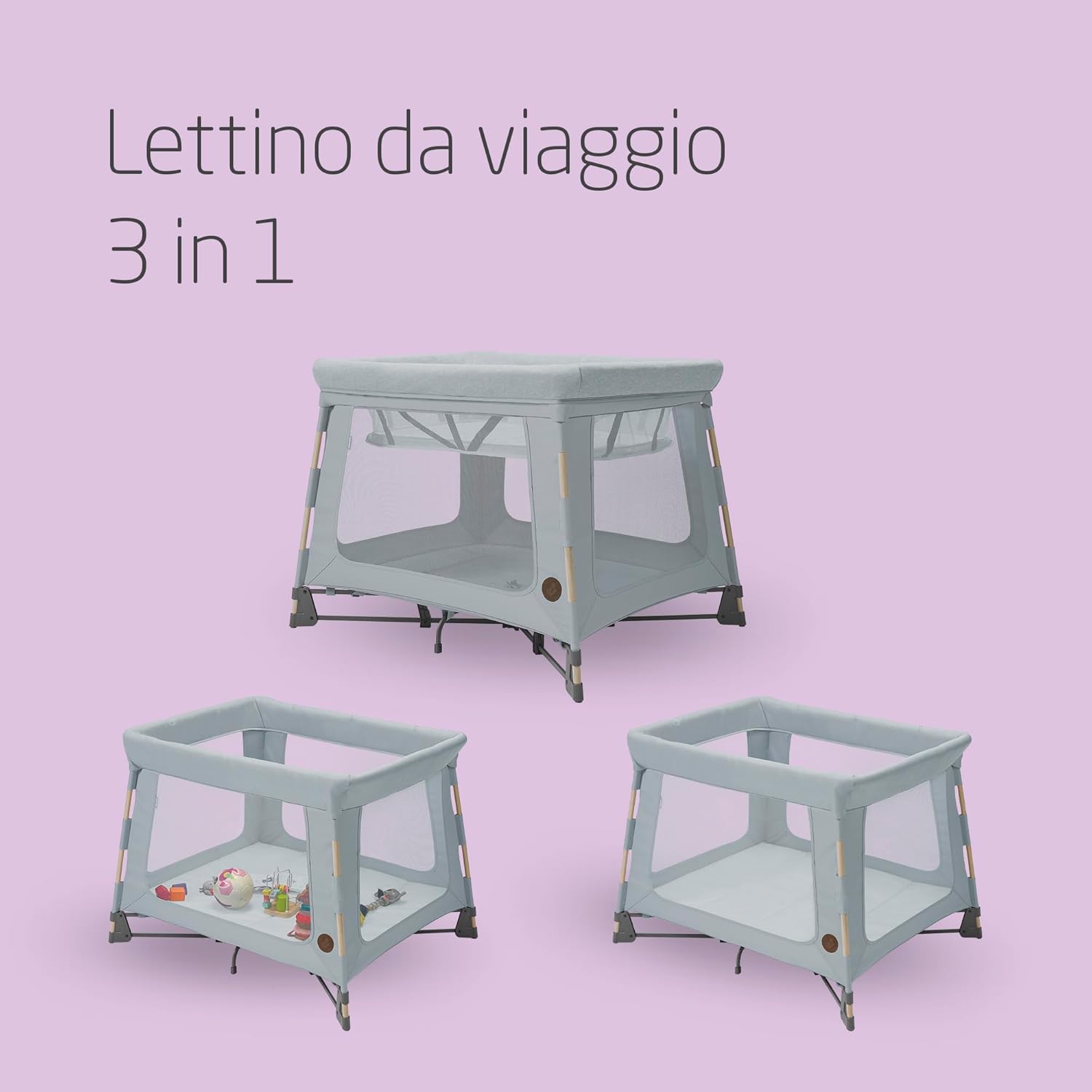 Thumbnail 1 de Maxi-Cosi Swift 3 in 1 Lettino da viaggio neonat...