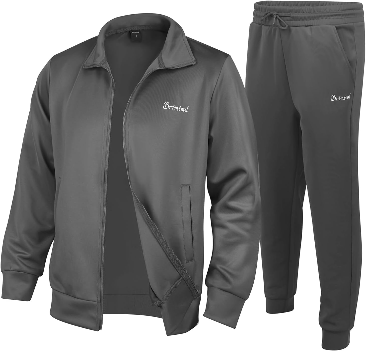 Thumbnail 6 de Brimisal Men's 2-Piece Tracksuit set — full-zip jogger