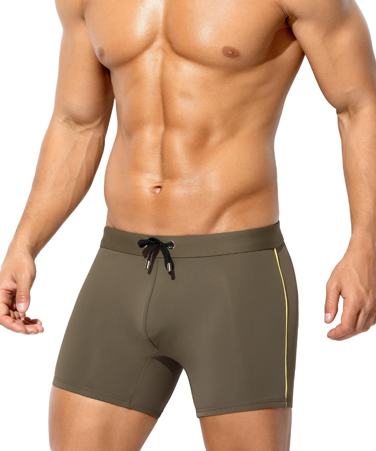 Thumbnail 6 de Arjen Kroos Men's Swimming Trunks: Quick-Dry Beach Shorts with 3D Pouch