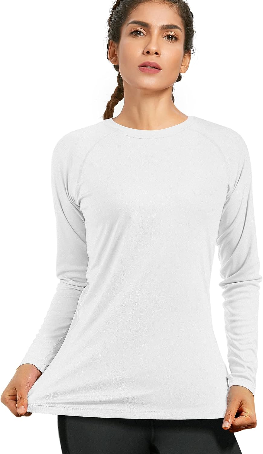 Thumbnail 6 de WISMBOX women’s long sleeve rash vest with UPF 50+ quick-dry UV protection