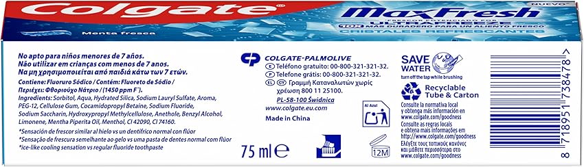 Thumbnail 2 de Colgate Max White Cristales 6 x 75 ml pasta dental 🪥