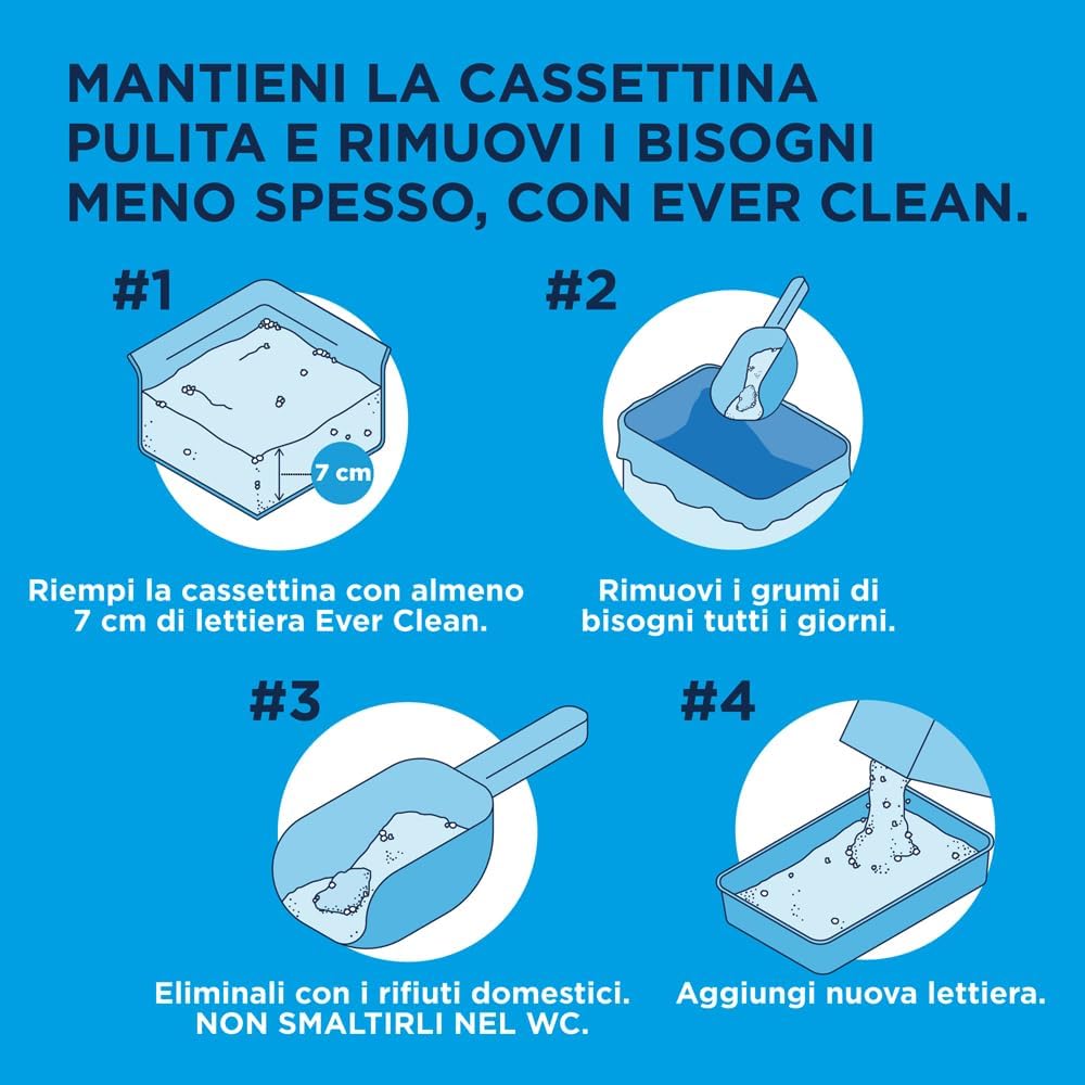 Thumbnail 4 de Ever Clean Lettiera per gatti, extra forte, profumata, 20 l