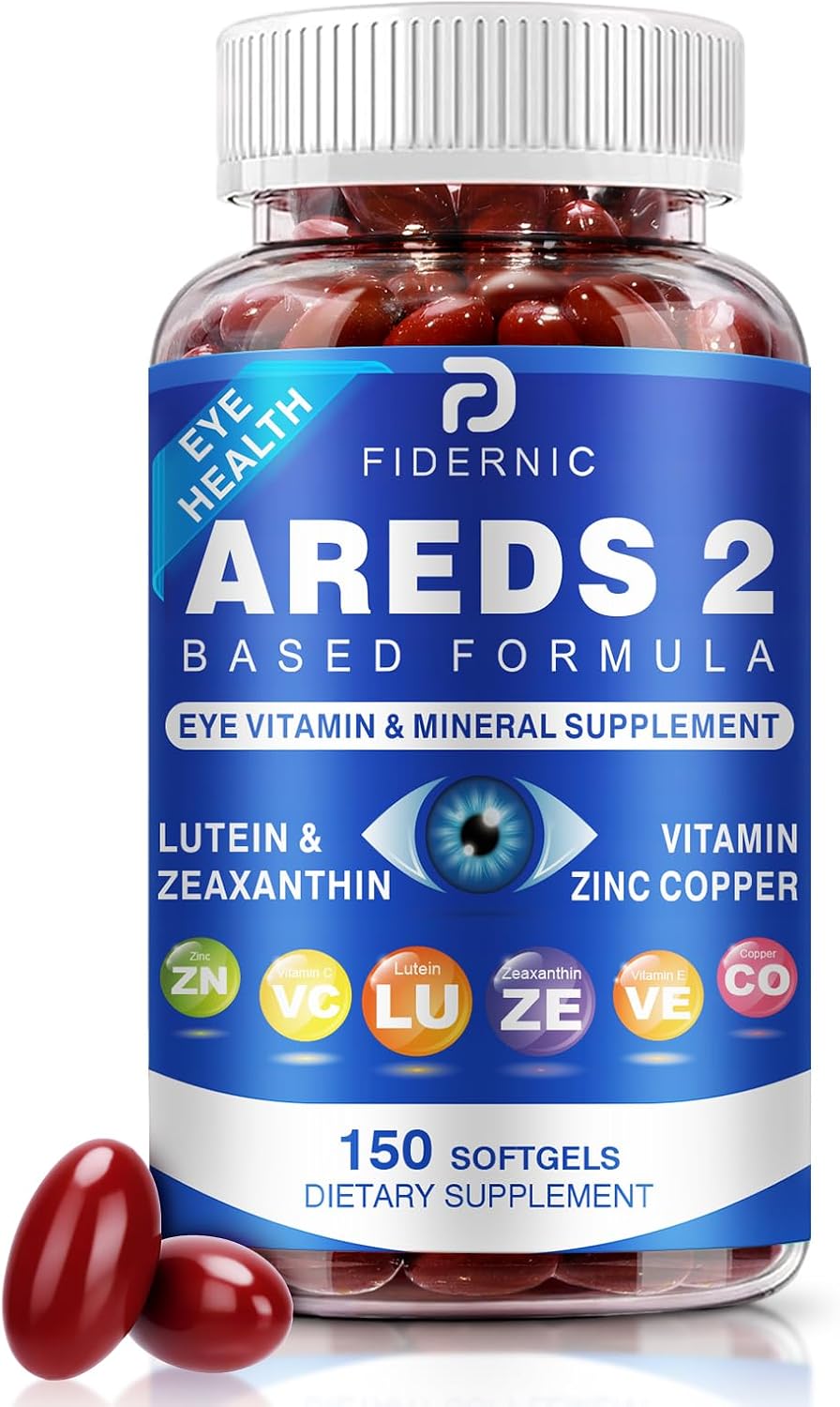 Detalle de FIDERNIC AREDS 2 Eye Vitamin & Mineral Supplement, 150 Softgels