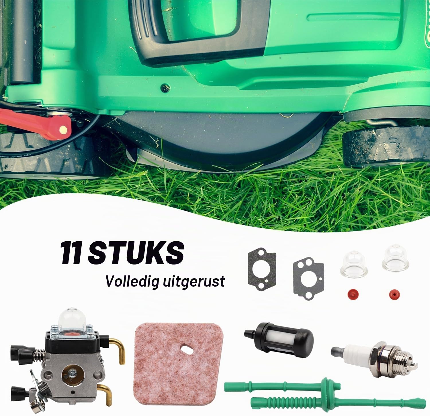 Detalle de AMZSKU carburateurset voor STIHL FS55, FS55R, FS55RC en andere modellen