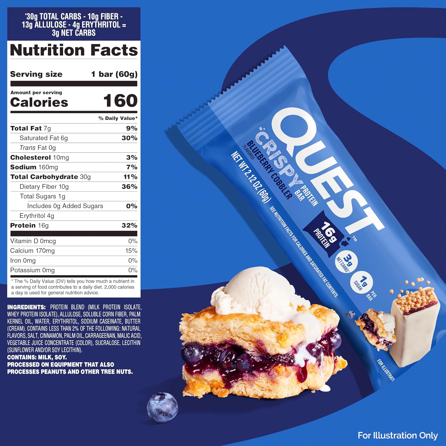 Detalle 2 de Quest Nutrition Protein Bar, 16g Protein