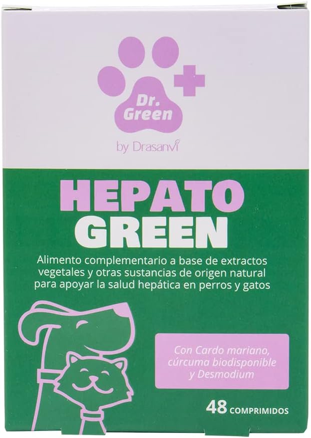 Detalle 2 de DRASANVI DR Green HEPATOGREEN 48 comprimidos