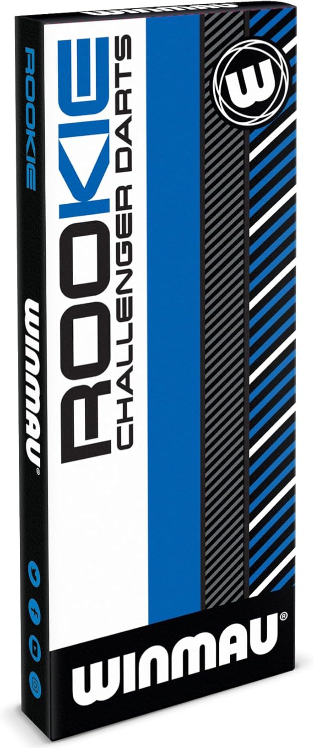 Thumbnail 3 de WINMAU Rookie Red Steeltip Brass Darts Set — 20g Brass Darts with Flights, Shafts and Exclusive Booklet