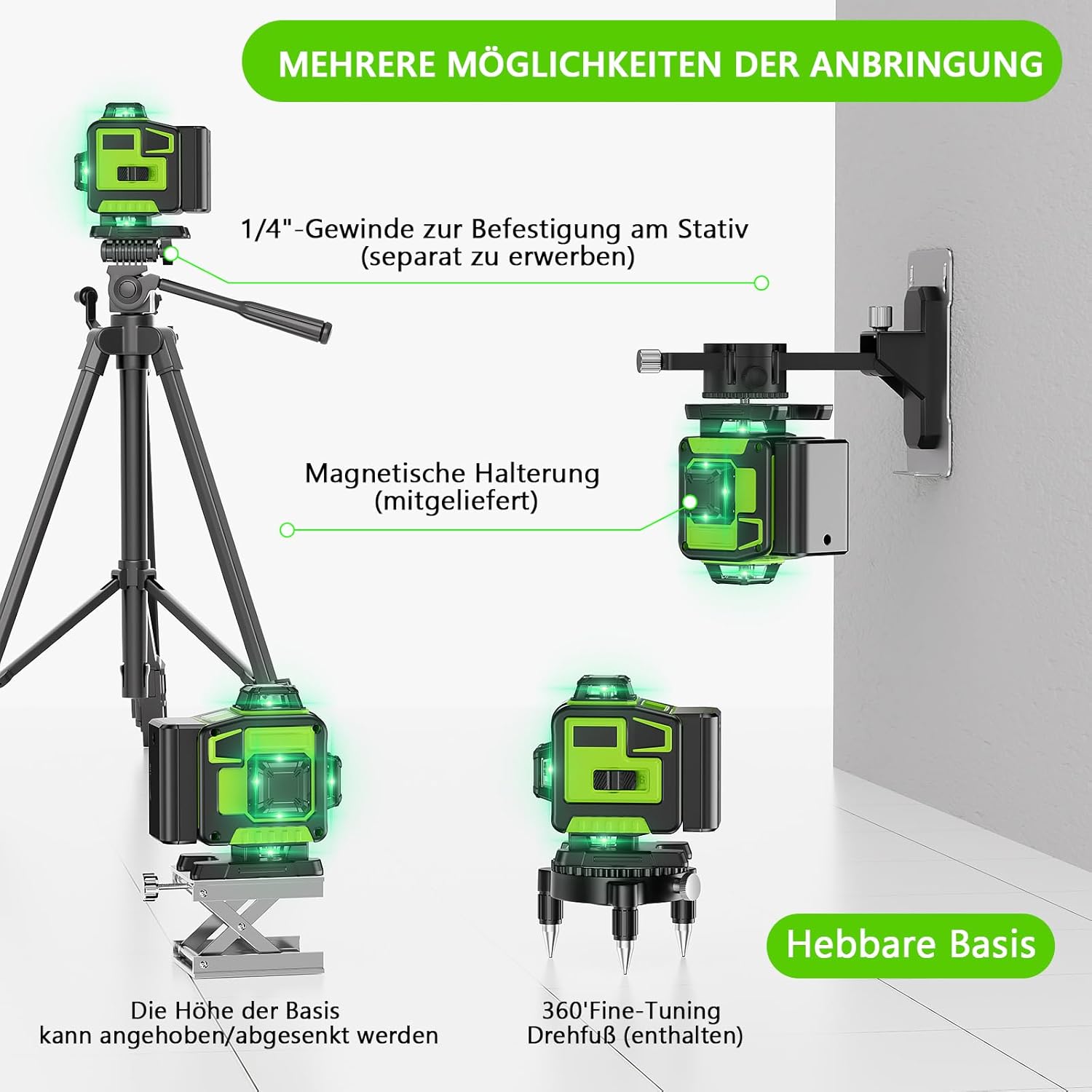 Thumbnail 3 de Kreuzlinienlaser mit 16 Linien für Präzision